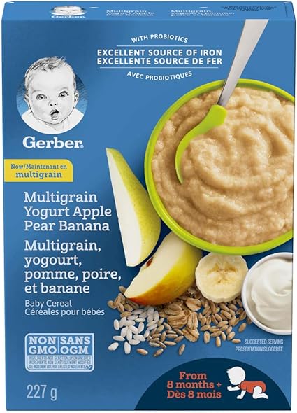 gerber banana cereal