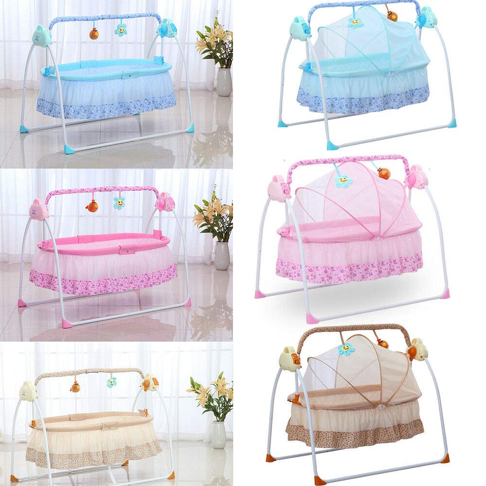 baby auto swing bed