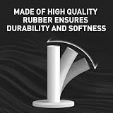 FINGER TEN Golf Rubber Tees 5 Pack Mixed Sizes White Durable Practice Mat view 2