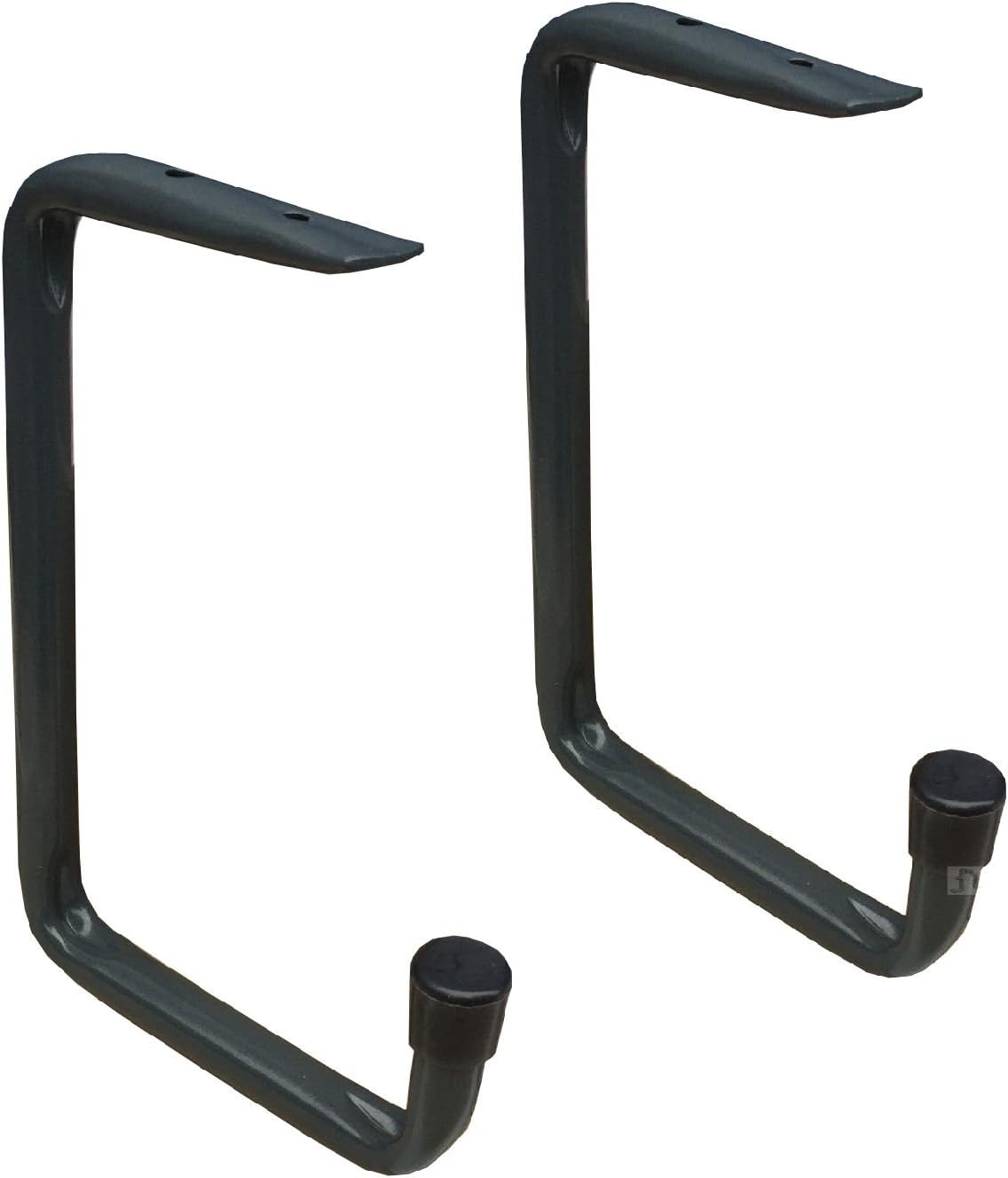 2 x Ceiling Mounted or Under Shelf Storage Hooks 160mm Garage & Shed