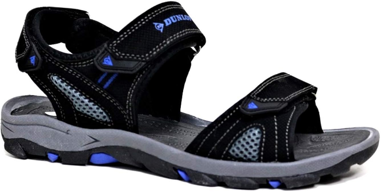 Dunlop Men's Sports Beach Trekking Walking Hiking Touch Close Strap