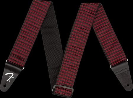 Fender - Correa para houndstooth, color rojo