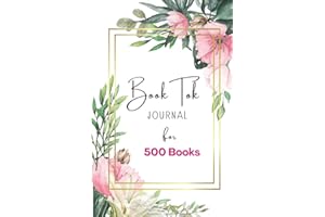 BookTok Journal for 500 Books: Track All Your Reads in Compact Size