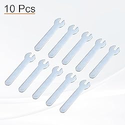 HARFINGTON 10pcs Small Wrench 5x66x1.5mm Metric