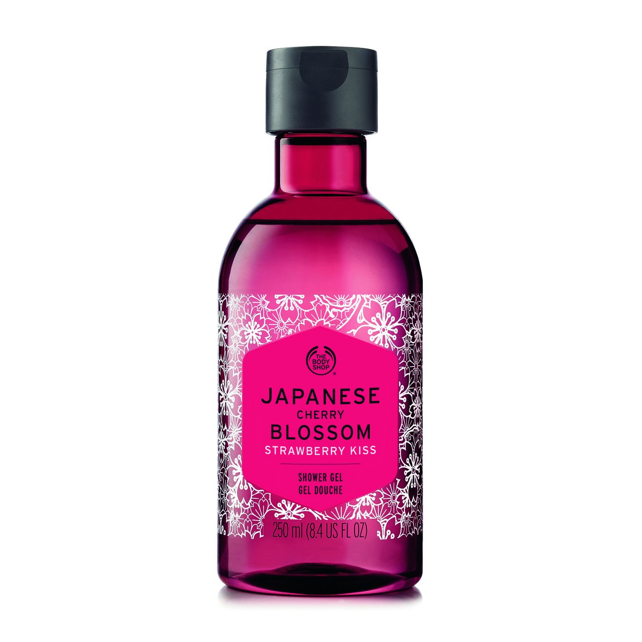 The Body Shop Japanese Cherry Blossom Strawberry Kiss Shower Gel 250ml