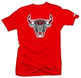 Jordan 9 Chile Red Match Tees - Bull 9 Red | Medium