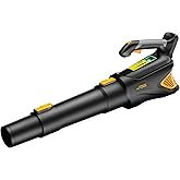 HEINPRO Cordless Leaf Blower 500CFM Compatible with DEWALT 20V Max Battery (Tool Only), Electric Leaf Blower Cordless with 5 Speed Modes, Lightweight Battery Powered Leaf Blowers for Lawn Care