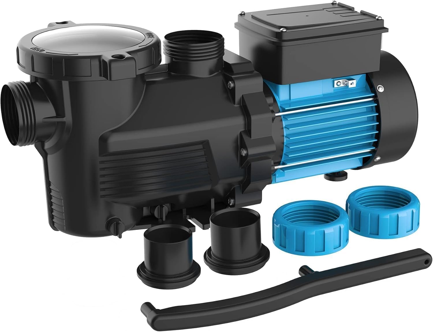 Photo 1 of BOMGIE In/Above Ground Pool Pump, High Flow Powerful Self Priming Pool Pump, 2.2HP 6950 GPH 220V