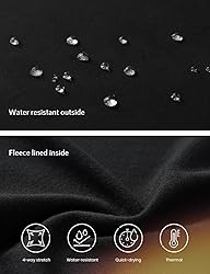 Yogipace Petite Women's Water Resistant Fleece