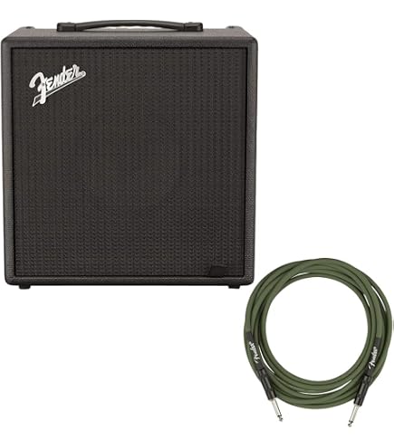 Amazon.com: Fender Rumble 25 (V3) Bass Amplifier with 8