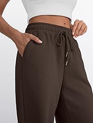 Trendy Queen Womens Wide Leg Sweatpants High