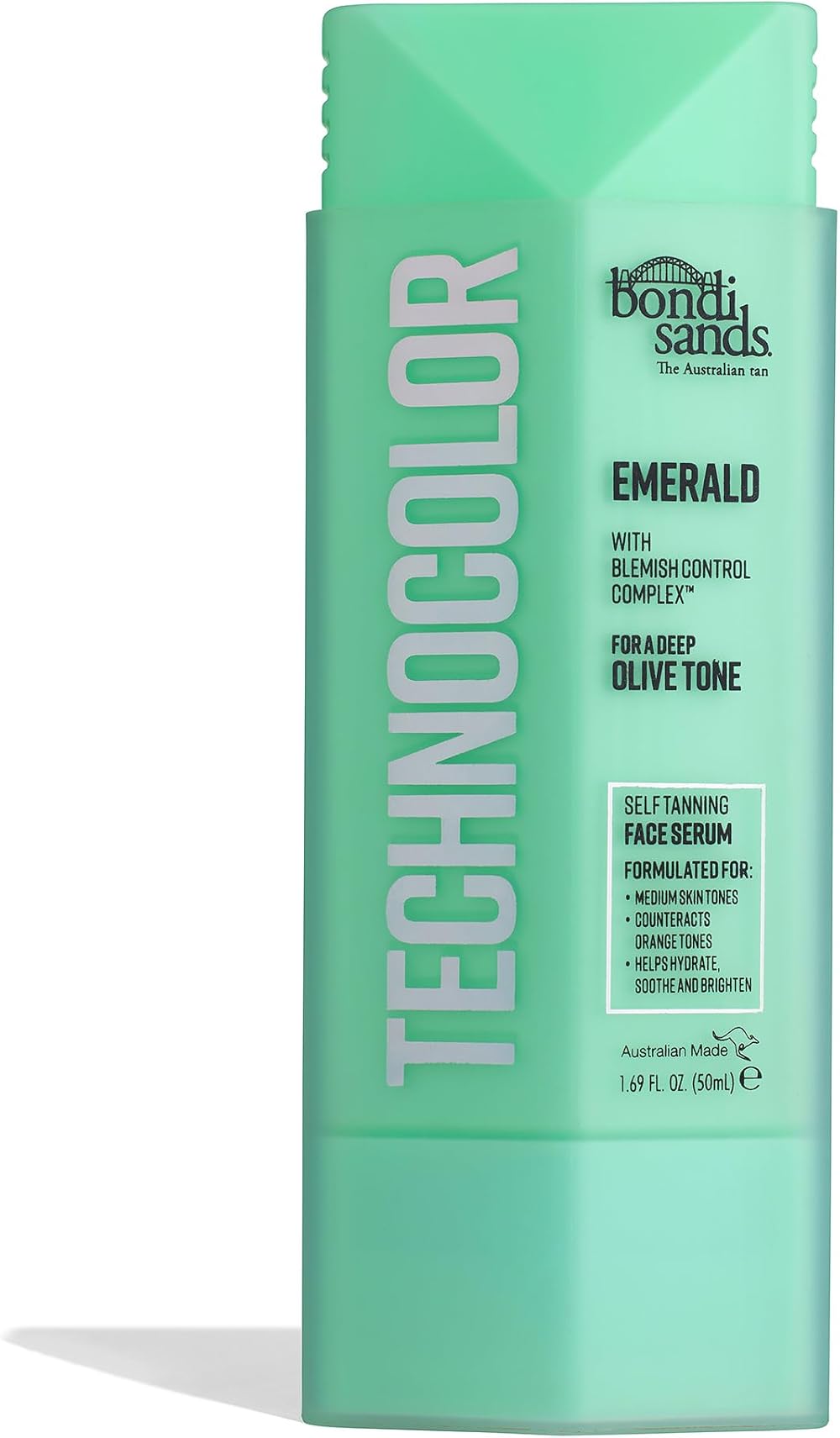 Bondi Sands Technocolor Emerald Self-Tanning Face Serum 50ml