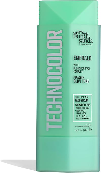 Bondi Sands Technocolor Emerald Self-Tanning Face Serum 50ml
