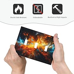 Wpshijia Light Switch Cover Plate Cosmic Outer
