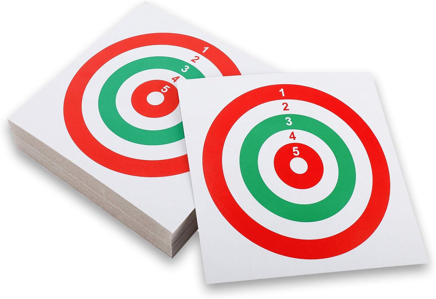 100 Pack Air Shot Paper Targets 5.5" x 5.5" for Pellet Trap Pellet Catcher Target Holder : Sports & Outdoors