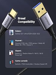 UGREEN USB to USB C Cable USB C 3.0 Cable 5Gbps
