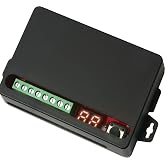 Seco-Larm SK-910RD2-4 Enforcer 2-Channel RF Receiver; Flexible 10-24 VAC/VDC Operating Voltage; Range Up to 500ft; Independently Programmable Channels; Pushbutton Programming; 5 Output Modes/Channel