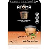 Cápsulas de Chá Mate Thermogenico Aroma Selezione, Compatível com Nespresso, Contém 10 Cápsulas
