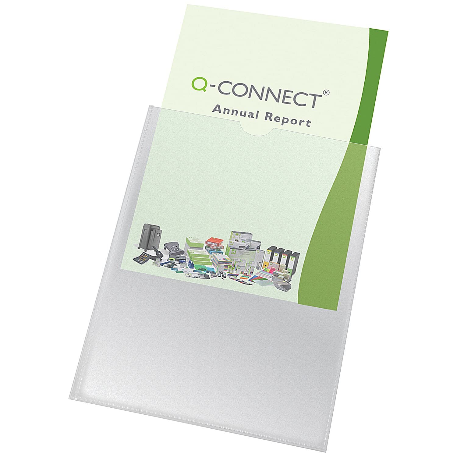 Q-Connect Card Holder Polypropylene A4 (Pack of 100) KF01947