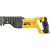 DEWALT 20V MAX Reciprocating Saw, 3,000 Strokes Per Minute, Variable Speed Trigger Cordless Saw, Tool Only (DCS380B)