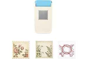 Stamp Puncher,Stamp Puncher 1x0.8inch Rectangular Postage Stamps Punches,Postage Stamp Paper Punch,Craft Cutting and Punching