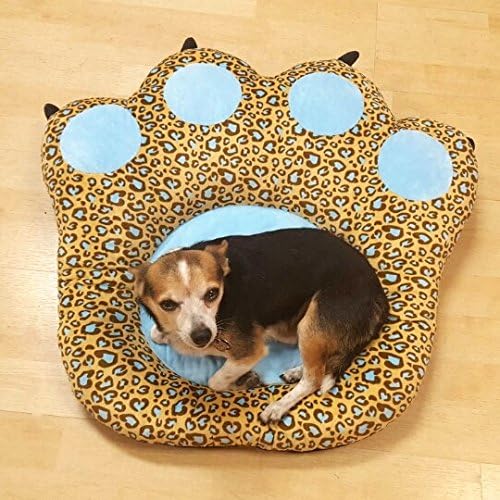 paw shaped dog bed