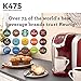 Keurig K475 Coffee Maker, Single Serve K-Cup Pod Coffee Brewer, Programmable Brewer, Vintage Red