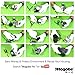 Mogobe for 20-01501-20 Replacement Bulb with Housing for SMARTBOARD 480i5, 880i5, 885i5, SB880, SLR40Wi, UF75, UF75W, Unifi 75, Unifi 75w, UNIFI75/W