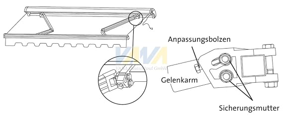 Amazon De Vana Deutschland Gmbh 3m 4 5m Markise Kassettenmarkise