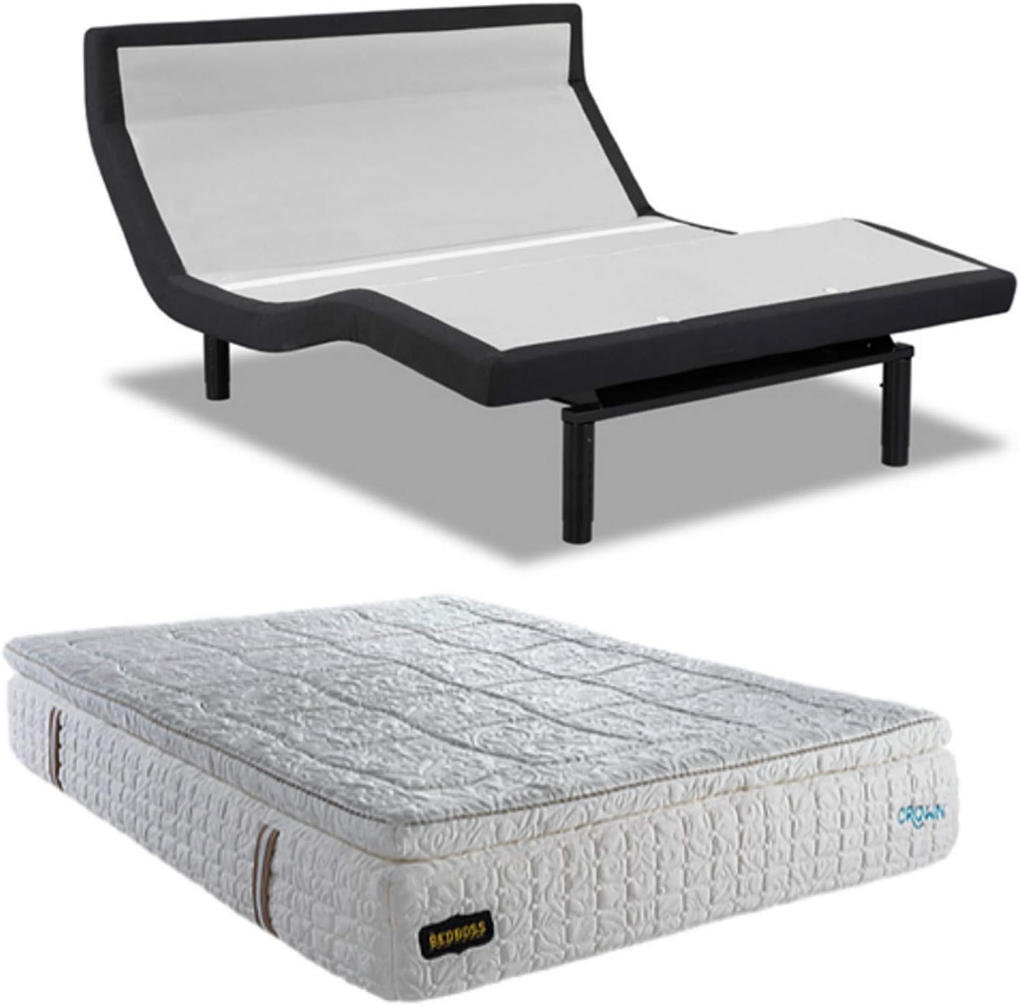 Amazon Com Leggett Platt Prodigy 3 0 Pt Adjustable Bed W Choice Of Bedboss Cool Gel Memory Foam Mattress California King Prodigy 3 0 Pt 13 Crown Kitchen Dining