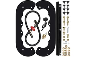 FULAIGE 99-9313 Snow Blower Paddles with 55-8760 Scraper Replaces 88-0771, 125-1128, 55-9251 for Toro CCR 2000, CCR 2400, CCR 2450, CCR 2500, CCR 3000, CCR 3600, CCR 3650, Lawn Boy 720E Snowthrowers