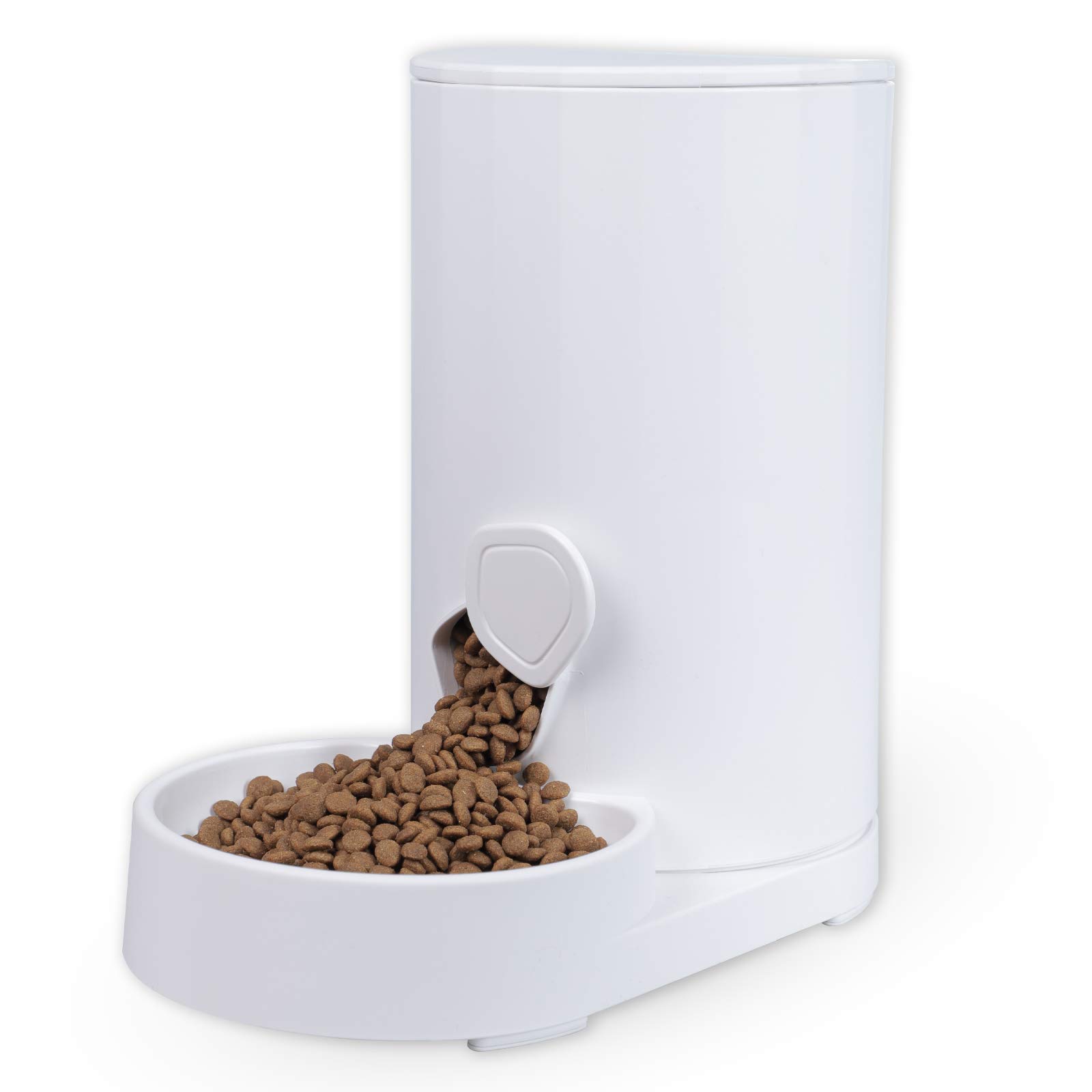 3.5L Automatic Feeder, Food-Grade PP Material Feeder, Large Capacity Not Stuck Food Non-Slip Feeder, Easy to Clean Suitable for Cats and Dogs…