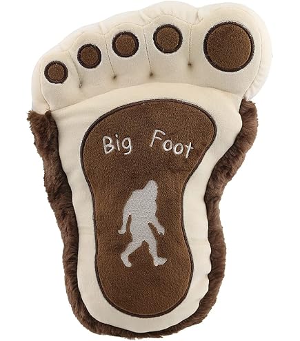 The Petting Zoo Bigfoot Girl - Peluche De Animales De Peluche, Regalos Para Niños, Animales Salvajes De Onez, Juguete De Peluche De Overol De Pie Grande, 12 Pulgadas