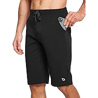 mens cotton yoga shorts