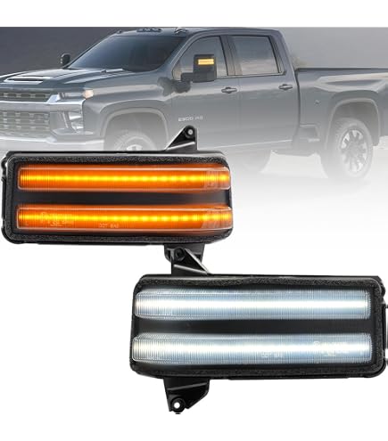 Side Mirror Signal Lights 84468926 Smoked For 2020-2024 GMC Side Mirror Signal Lights 84468926 Smoked For 2020-2024 GMC