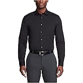 Calvin Klein Men's Regular Fit Non Iron Herringbone Button-Down Shirt