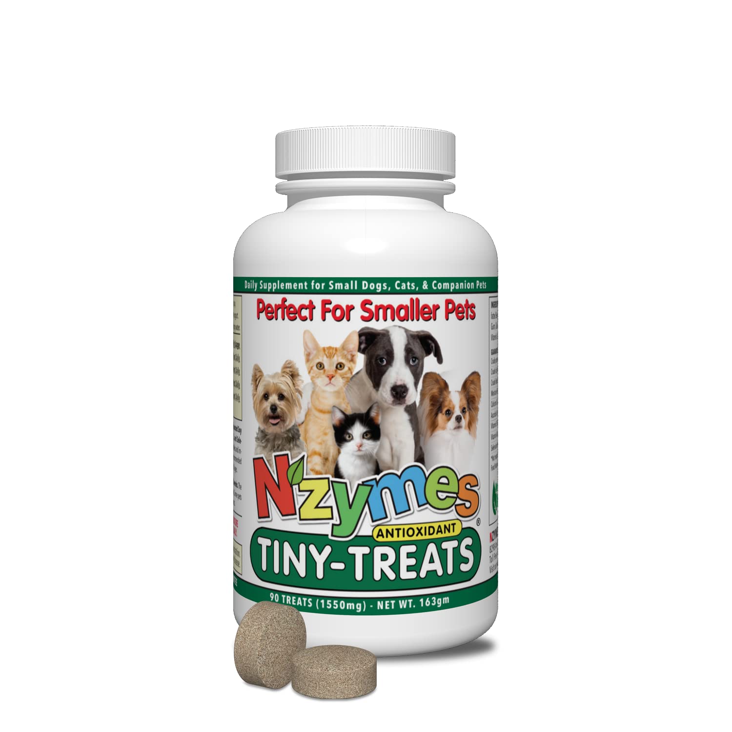 Image showcasing Mua Nzymes® Antioxidant Tiny Treats - for Dogs Joints, HIPS, Paralysis ...