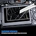 Screen Protectors Compatible Canon EOS 6D Mark II, AFUNTA 2 Packs Anti-Scratch Tempered Glass Protective Films for DSLR Digital Camera
