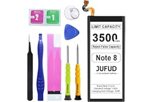 3500mAh Replacement Battery for Samsung Galaxy Note 8 with Repair Kit - High-Capacity Battery Compatible with SM-N950 N950T N
