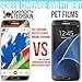 Skinomi Screen Protector Compatible with Galaxy S7 Edge Clear TechSkin TPU Anti-Bubble HD Film