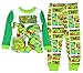 Teenage Mutant Ninja Turtles Little Boys Long Sleeve Cotton Pajama Set (4T)