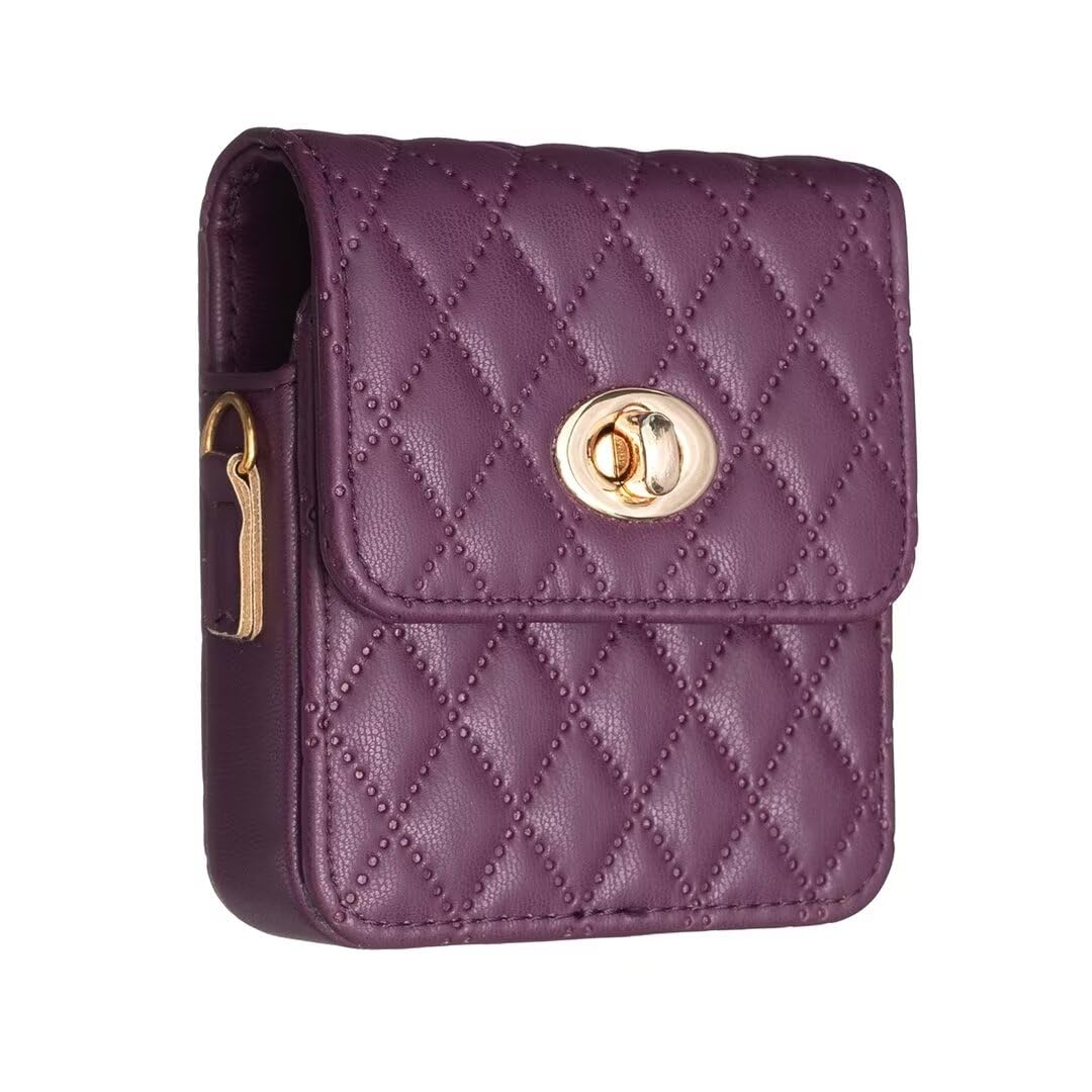 COQUE for Motorola Razr 50 Ultra phone case, stylish mini phone small bag + lanyard phone case-Red