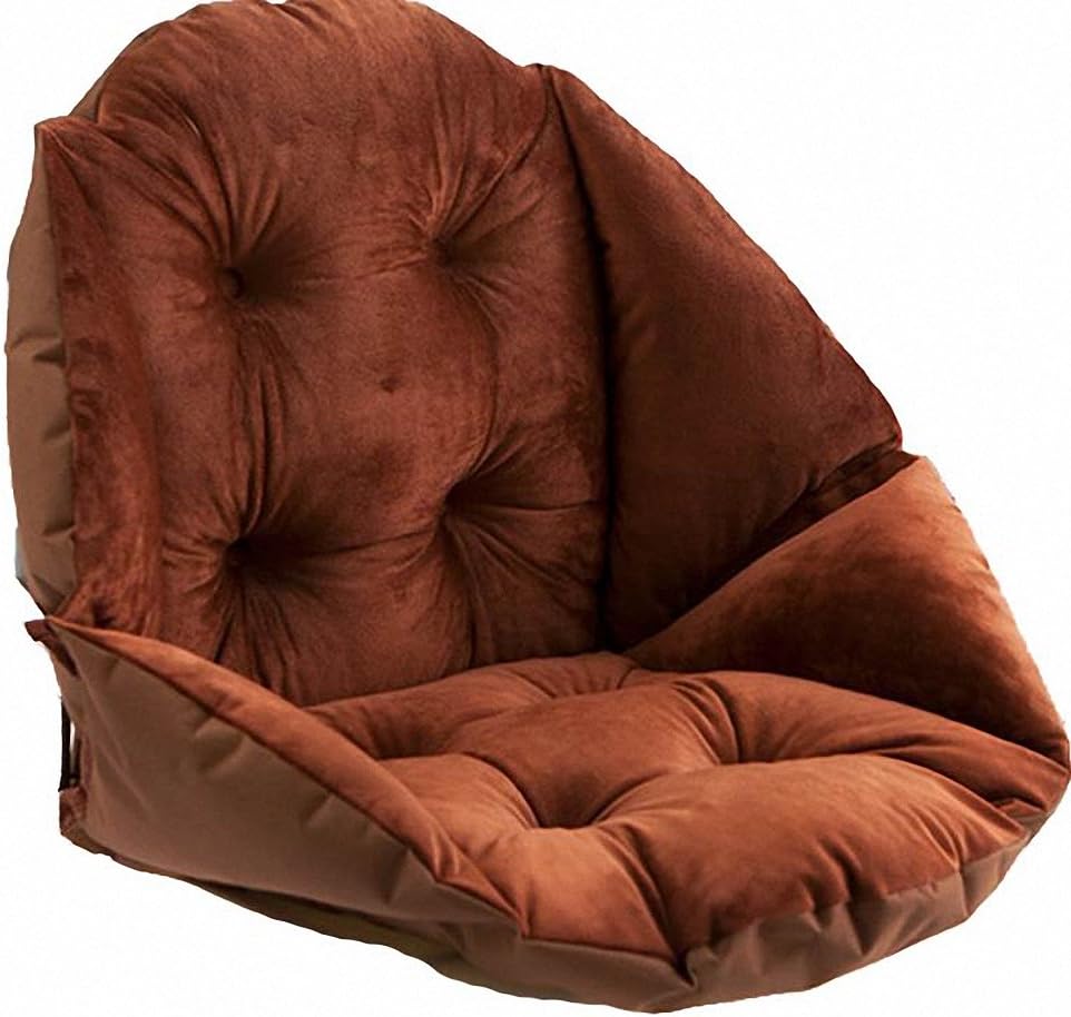 Non-Slip Comfortable Back Cushion Office Car Kitchen Home Chair Seat Cushion Pads With Ties Back Sciatica Relieve for Adult and Child's