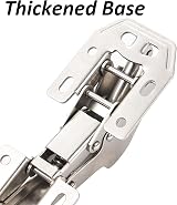 Bohaner 10 Pack Soft Close Cabinet Hinges Full Overlay Kitchen Cupboard 80 view 5