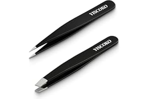 YISCOKO Professional Tweezers for Facial Hair Women,Eyebrow Tweezers-Stainless Steel Precision Tweezers Set,1pc Pointed Tweez