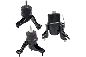 Rockplanet Engine Motor Mount and Transmission Mount Kit Compatible with 2007-2009 Lex-us RX350, 2007-2010 Toyota Sienna V6 3.5L Front Motor Mouts Kit
