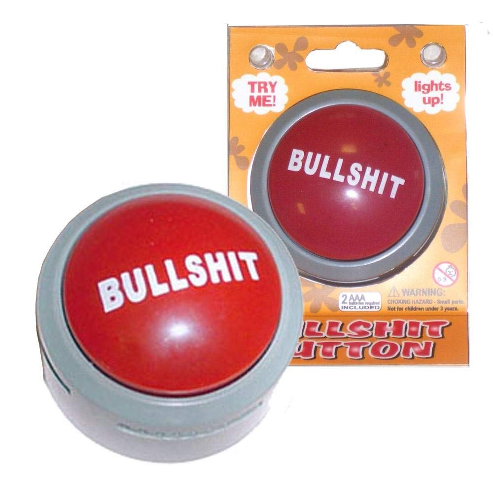 Button BULLSHIT GADGET