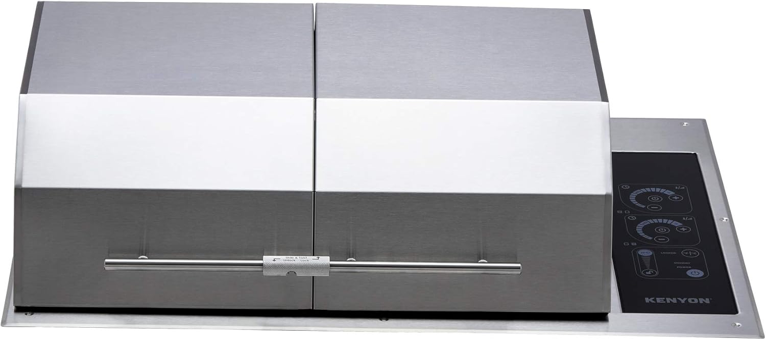 review Kenyon B70425NH Texan with IntelliKEN Built-in Electric Grill, Stainless Steel