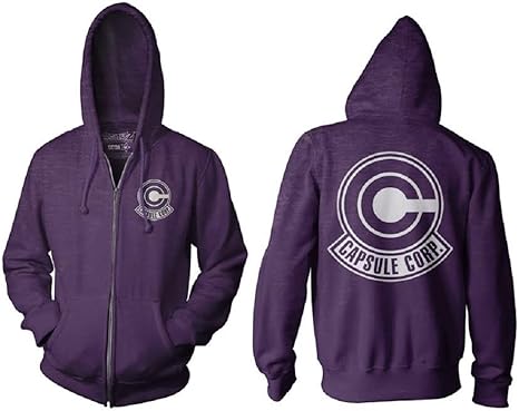purple dragon ball z hoodie