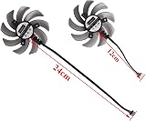 inRobert 85mm GPU Fan for Palit RTX 2060/2070 GTX 1660 Ti Dual Graphics Card view 3